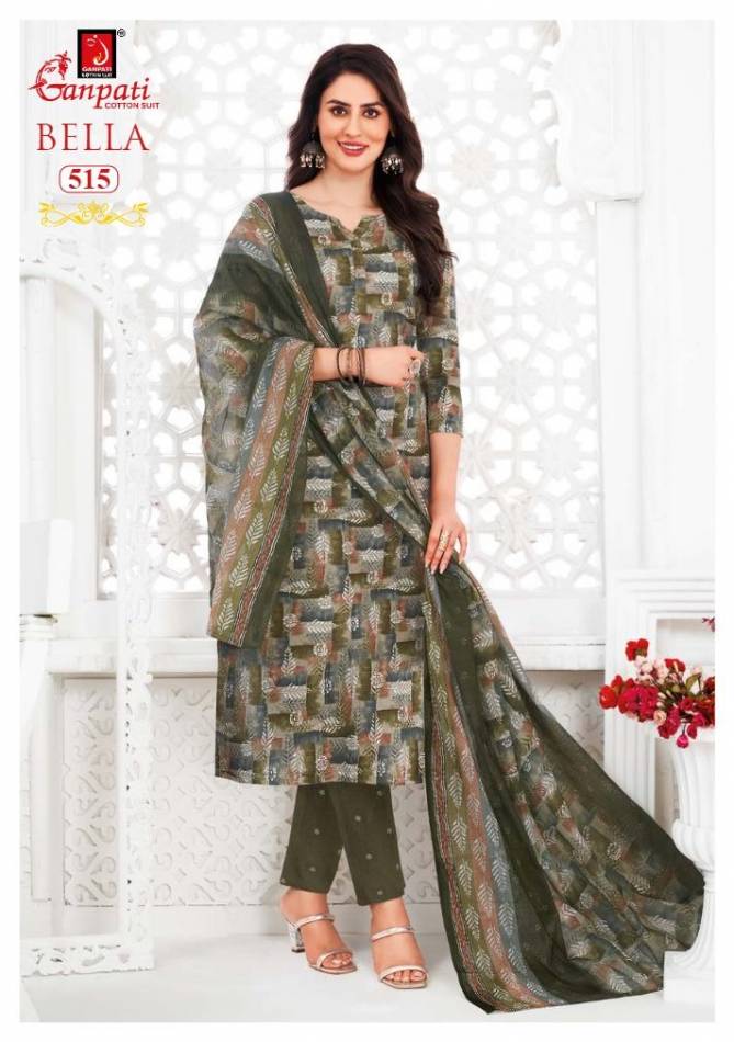 Bella Vol 5 By Ganpati Cotton Printed Kurti With Bottom Dupatta Wholesale Price In Surat